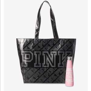 NWT PINK VS S’Well water bottle and reusable bag